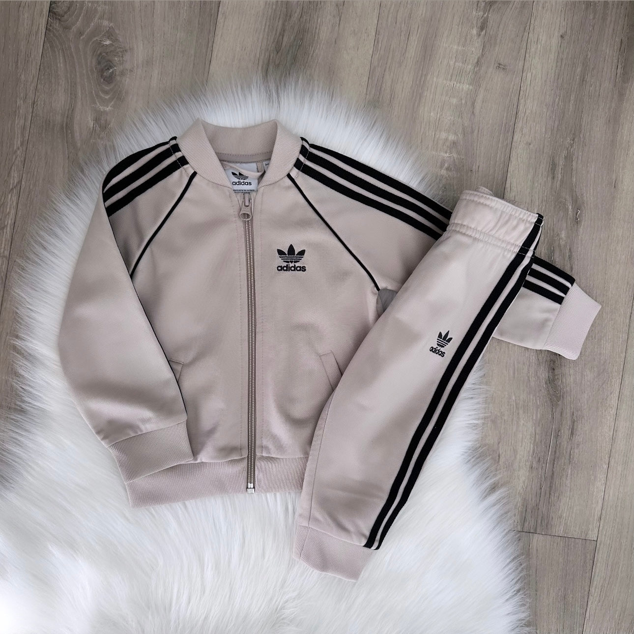 Adidas Boys Tracksuit - 9/12 months