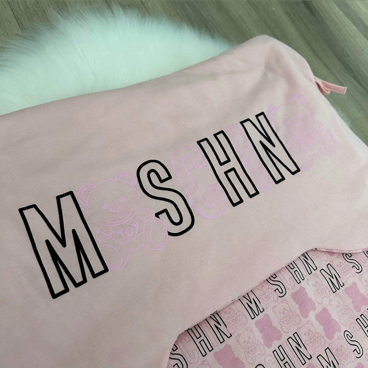 Moschino Girls Cosy Toes Pram Liner - One Size
