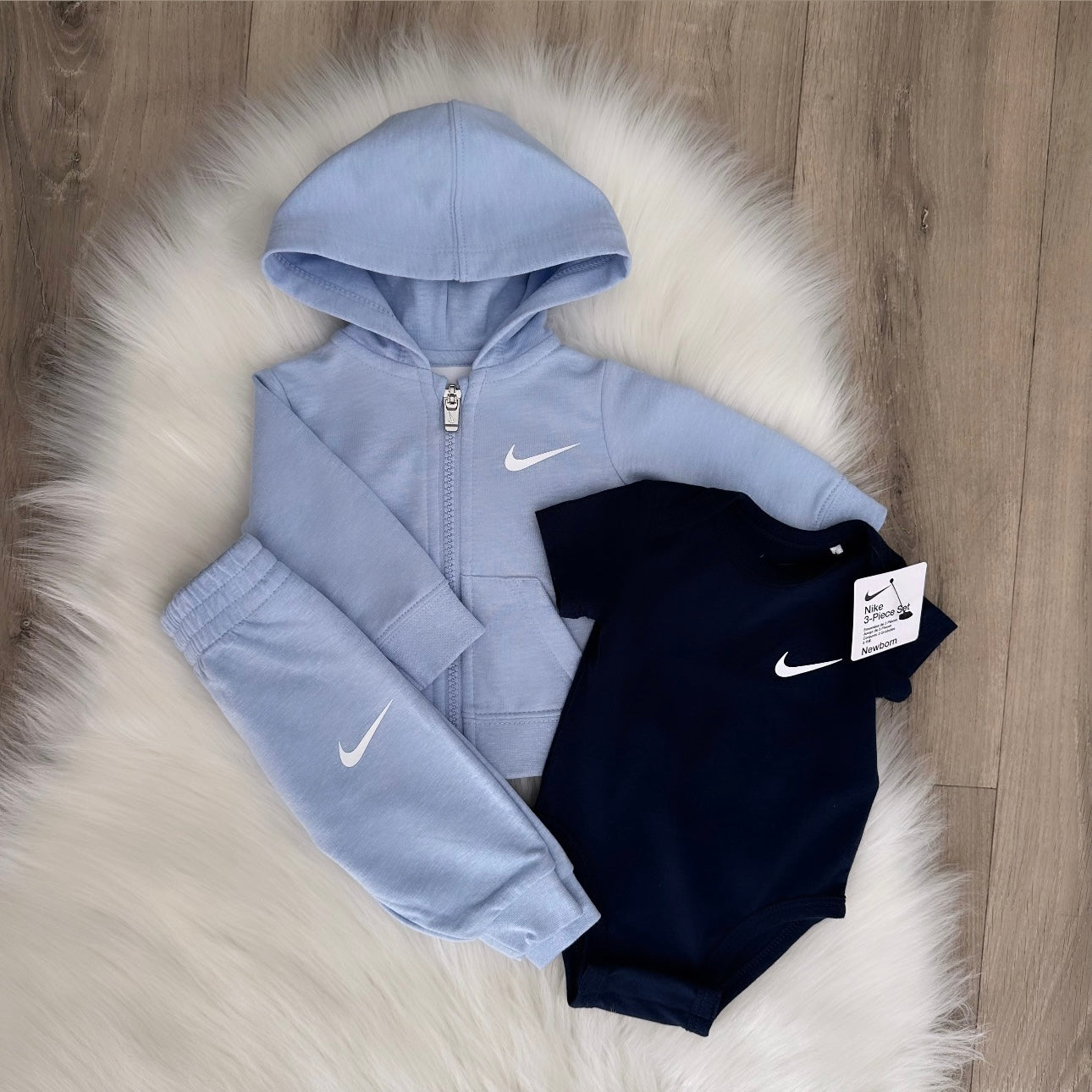 Nike Boys Tracksuit Set - 3M