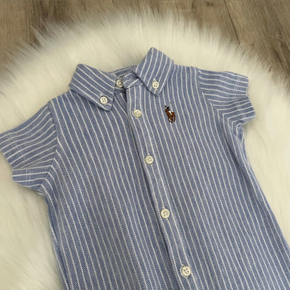 Ralph Lauren Boys Romper - Newborn