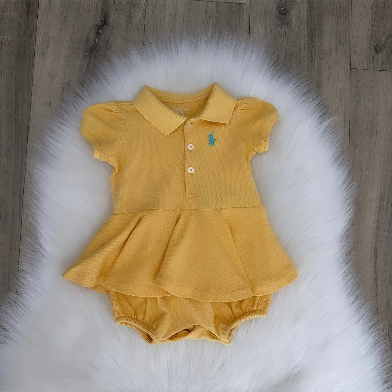 Ralph Lauren Girls Romper - 3M