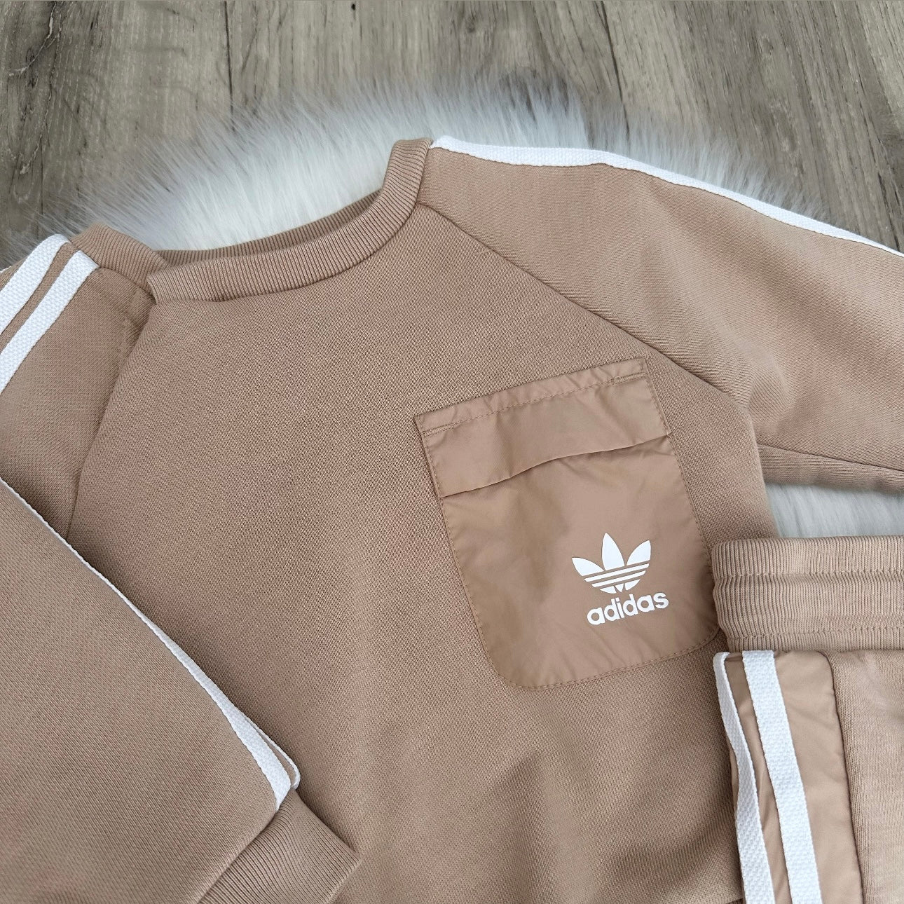 Adidas Boys Tracksuit - 3/6 months