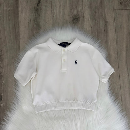 Ralph Lauren Girls Cropped Shirt - Age 5
