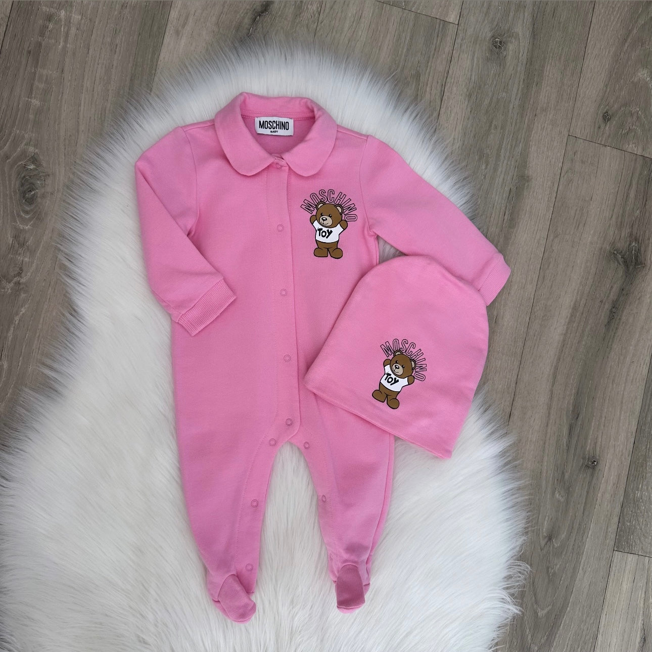 Moschino Baby Girls Babygrow Set - 3/6 months