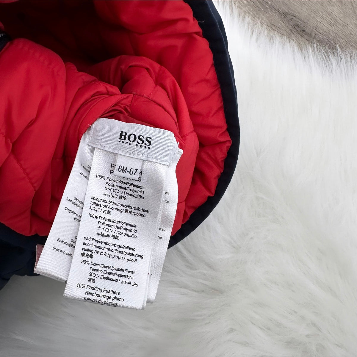 Hugo Boss Boys Reversible Gilet - 6M