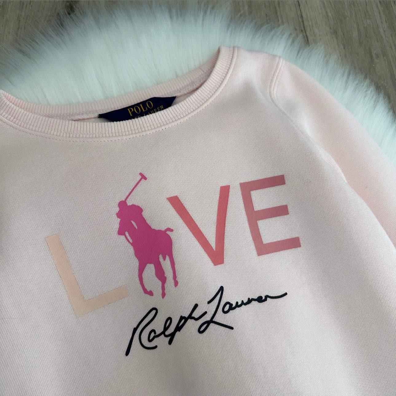 Ralph Lauren Girls Jumper - Age 4