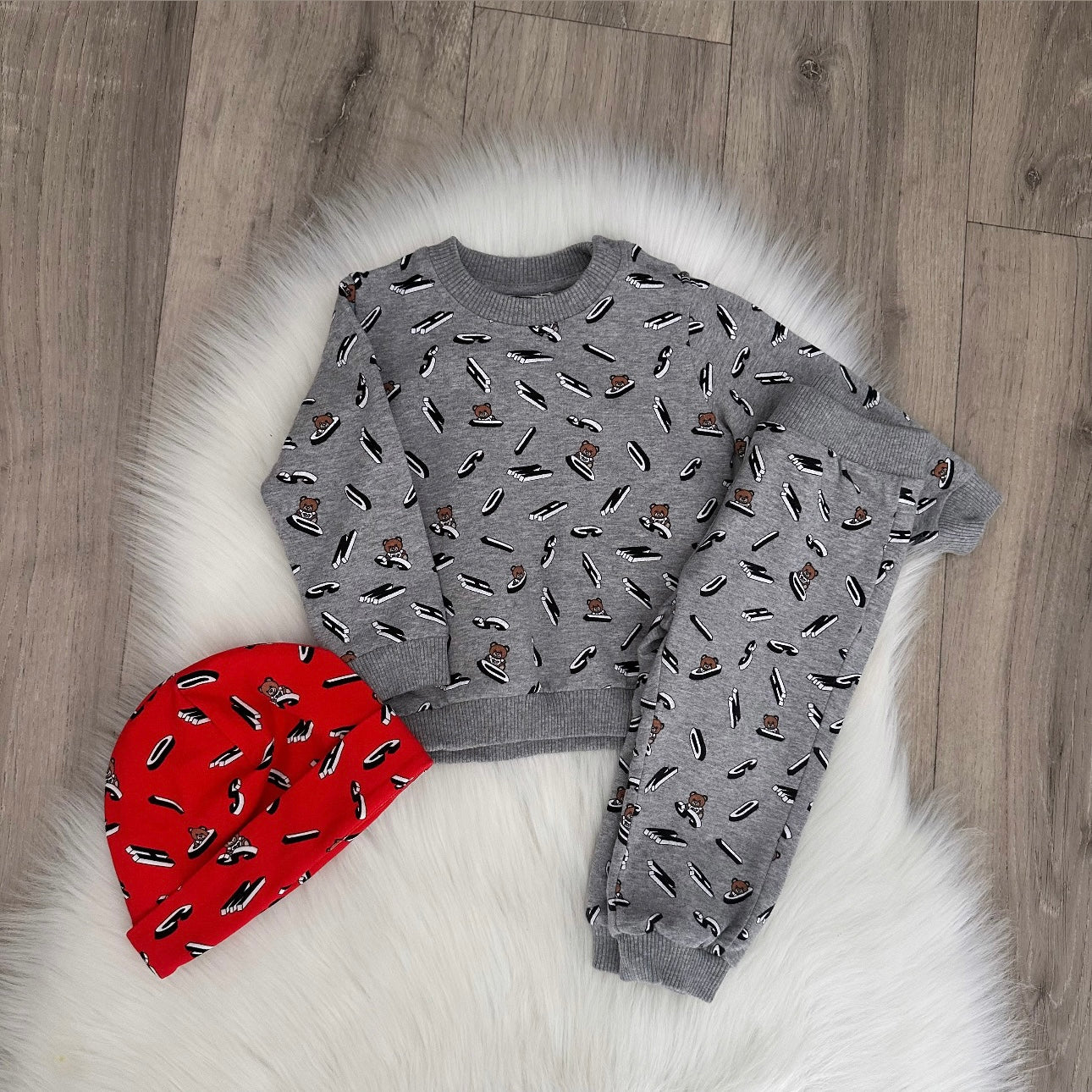 Moschino Boys Tracksuit Set - 6/9 months
