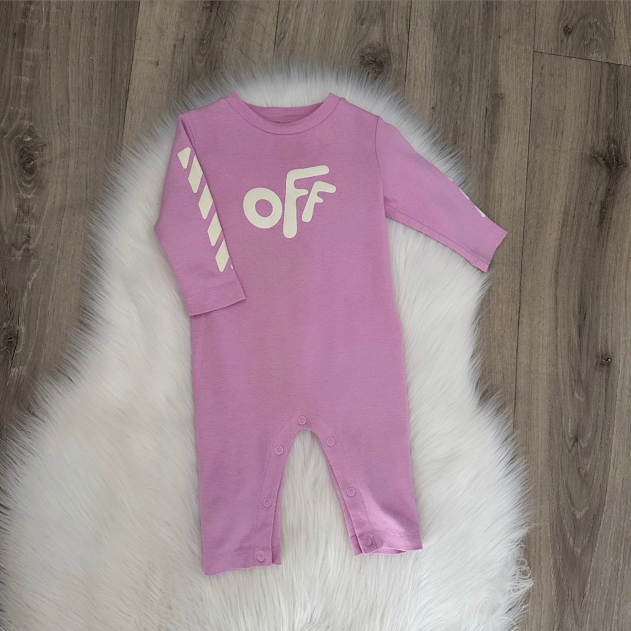 Off-White Girls Babygrow - 3/6 months