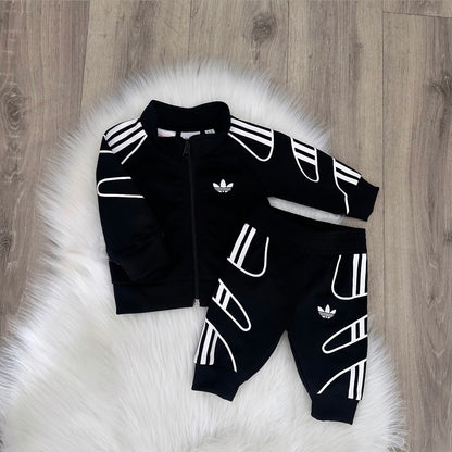 Adidas Boys Tracksuit Set - 0/3 months