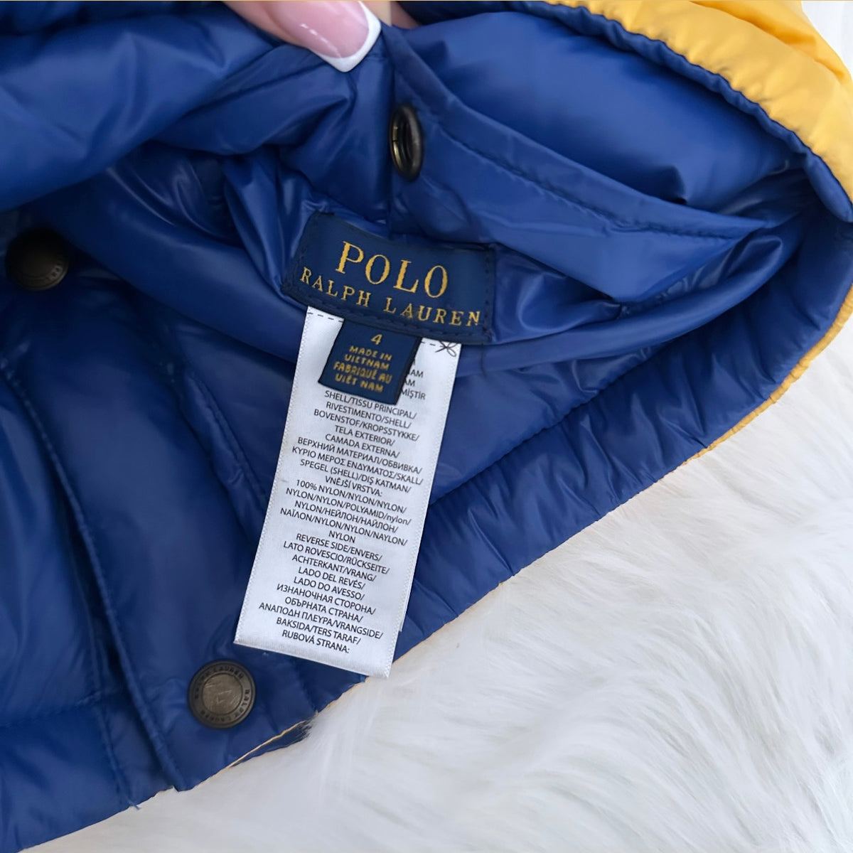 Ralph Lauren Boys Reversible Gilet - Age 4