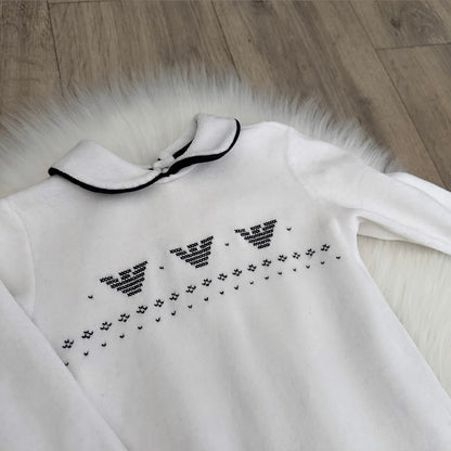 Armani Boys Babygrow - 6M