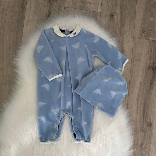Armani Boys Babygrow - 6M
