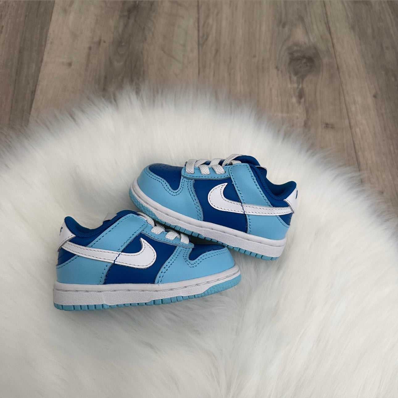Nike Blue Dunks Trainers - 3.5 UK