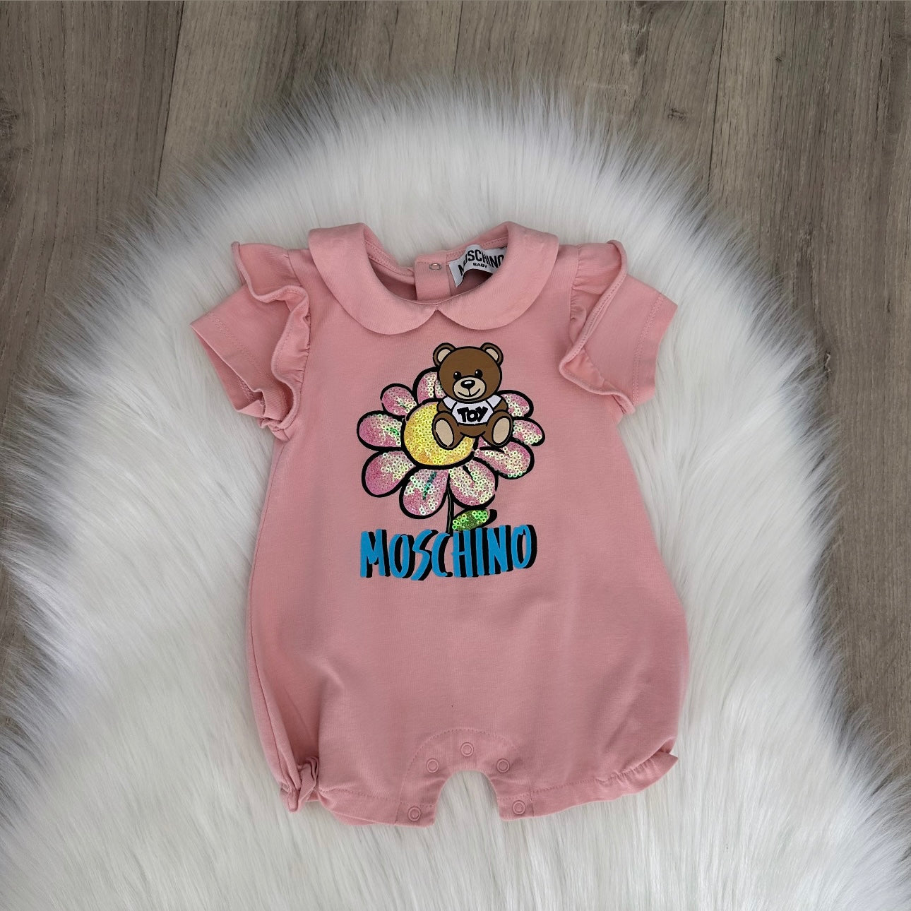 Moschino Girls Romper - 1/3 months