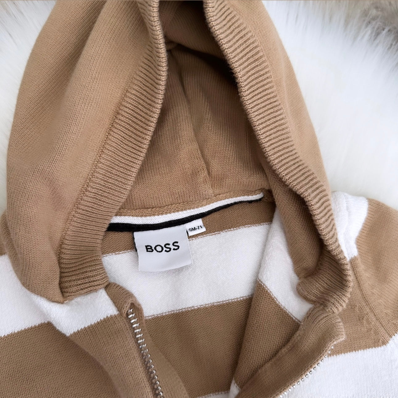 Hugo Boss Boys Knitted Jacket - 6M