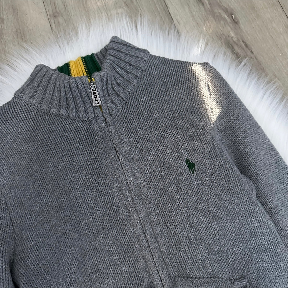 Ralph Lauren Boys Knitted Jacket - Age 3