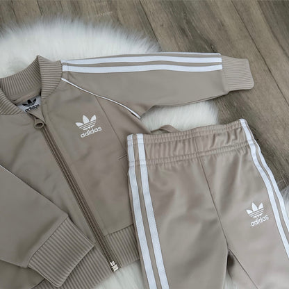 Adidas Boys Tracksuit Set - 0/3 months