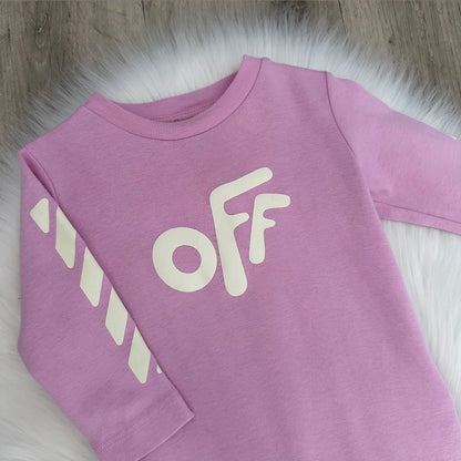 Off-White Girls Babygrow - 3/6 months