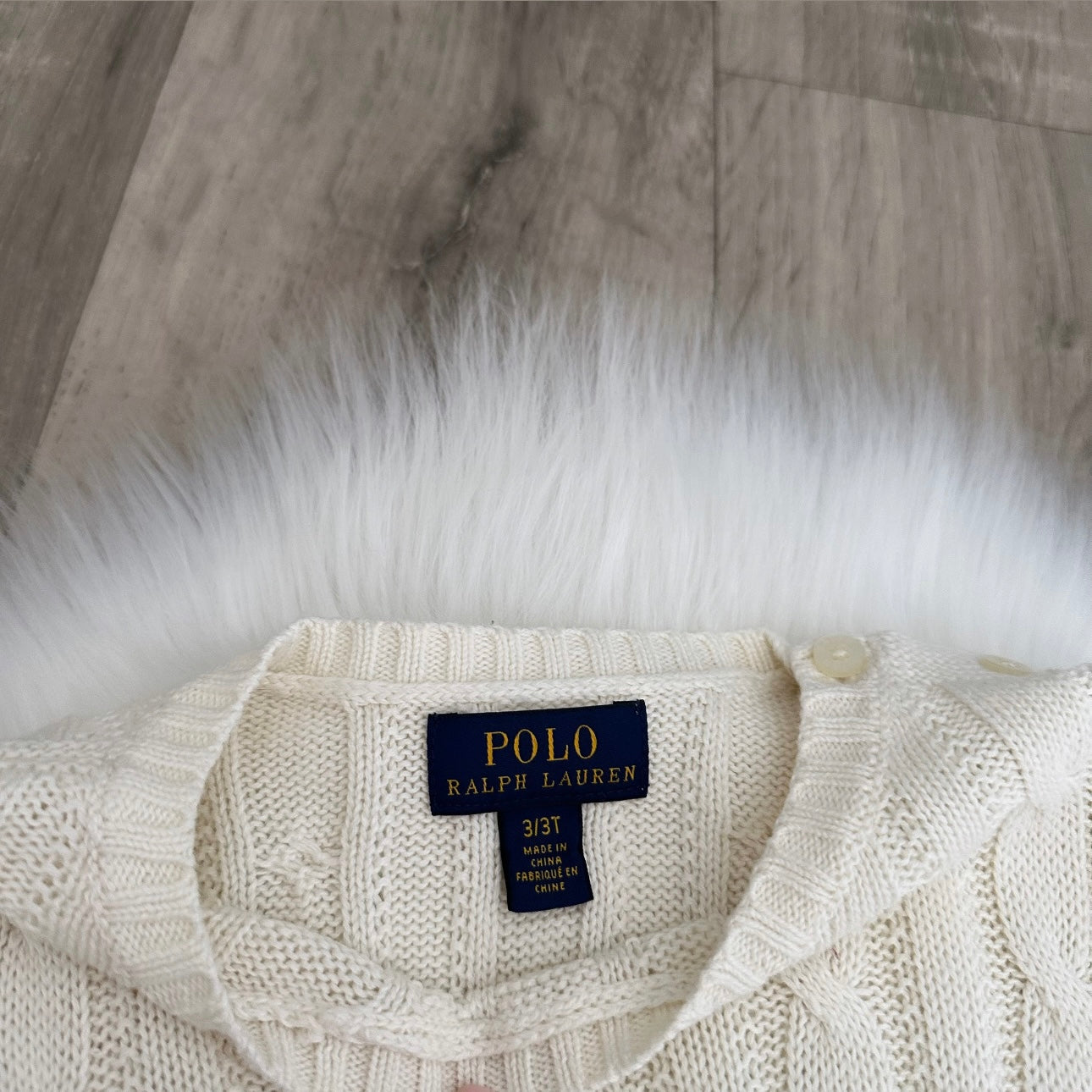 Ralph Lauren Girls Jumper - Age 3