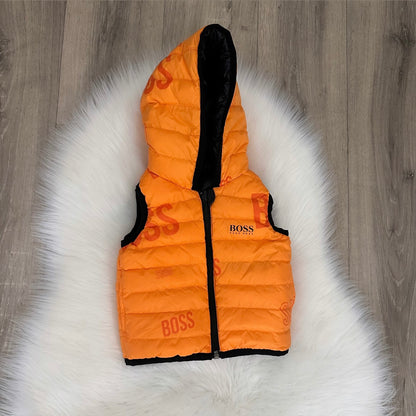 Hugo Boss Boys Reversible Gilet - 6M