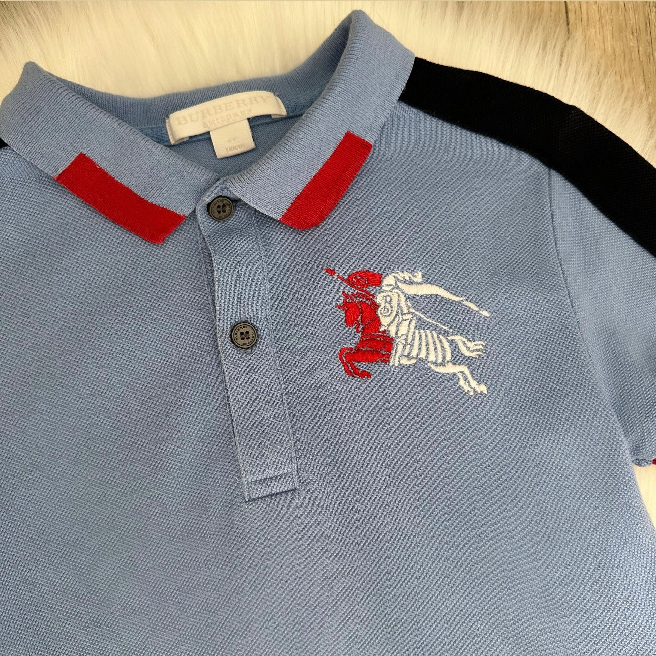 Burberry Boys Polo Shirt - Age 4