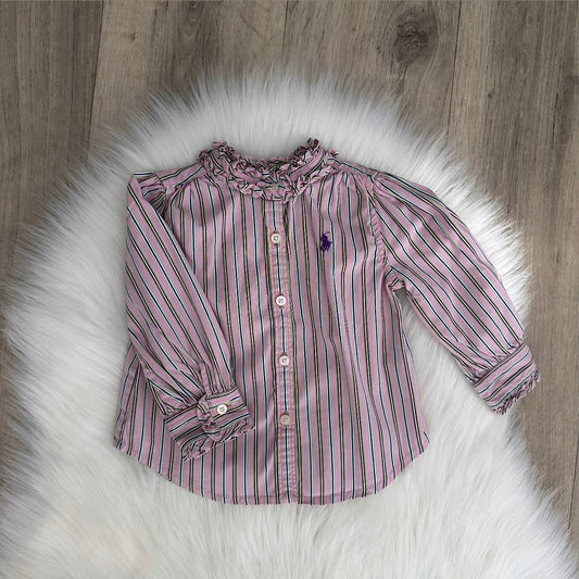 Ralph Lauren Girls Shirt - 9M