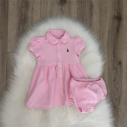Ralph Lauren Girls Dress Set - 3M