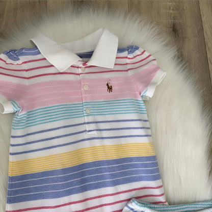 Ralph Lauren Girls Dress Set - 12M