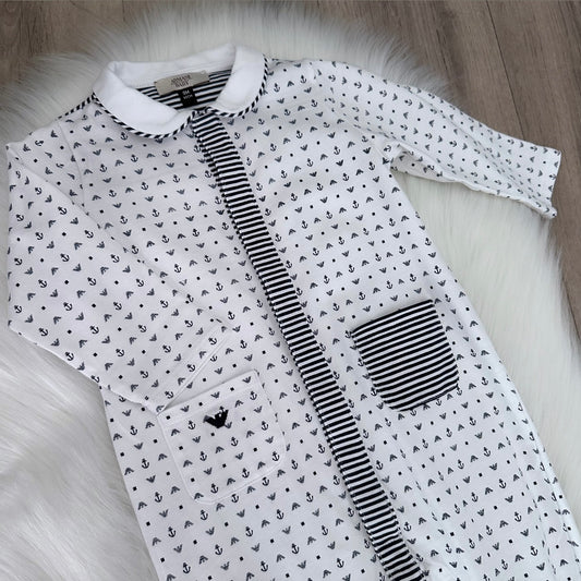 Armani Boys Babygrow - 9M