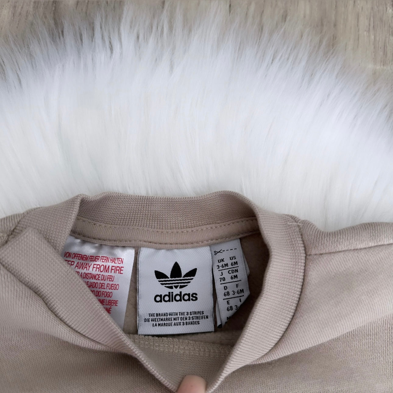 Adidas Boys Tracksuit - 3/6 months
