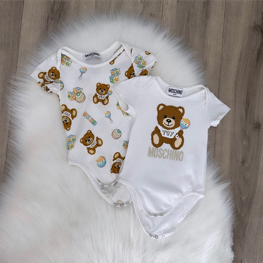 Moschino Unisex Vest Set - 3/6 months