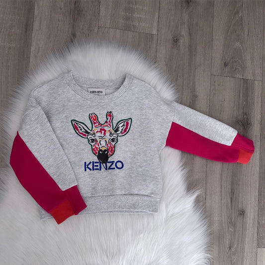 Kenzo Girls Jumper - Age 4