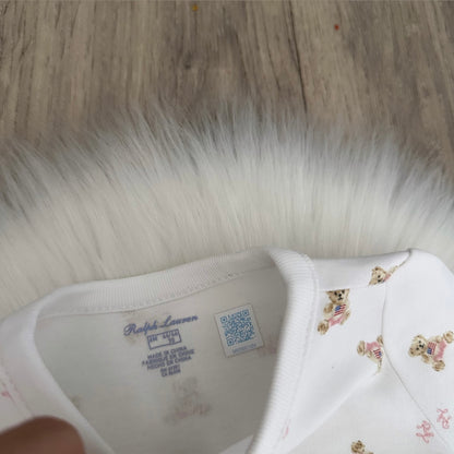 Ralph Lauren Girls Teddy Babygrow - 6M
