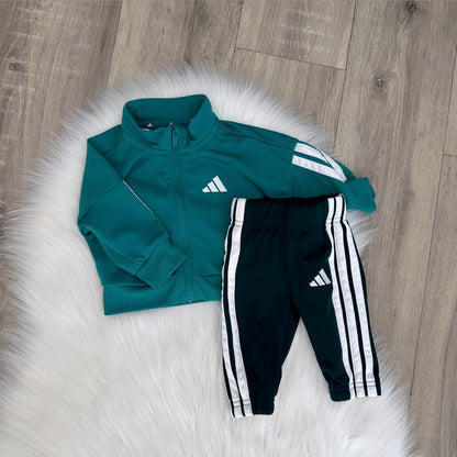 Adidas Boys Tracksuit - 0/3 months