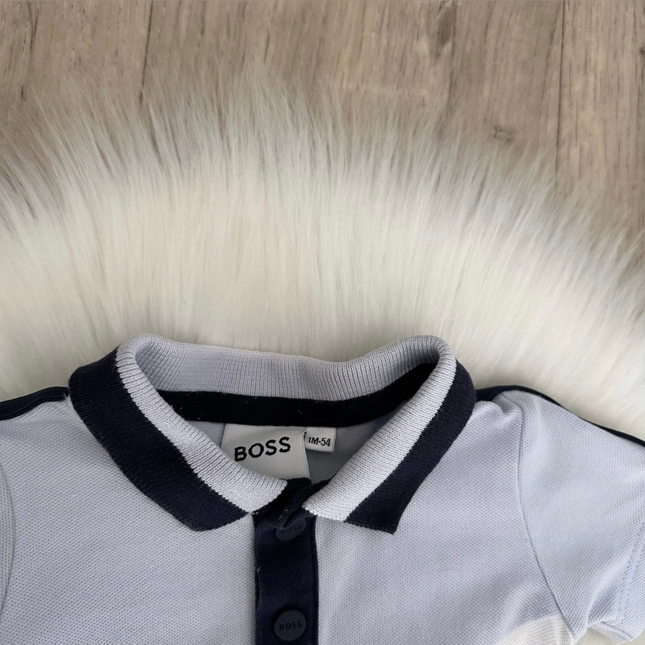 Hugo Boss Boys Romper - 1M / 6M