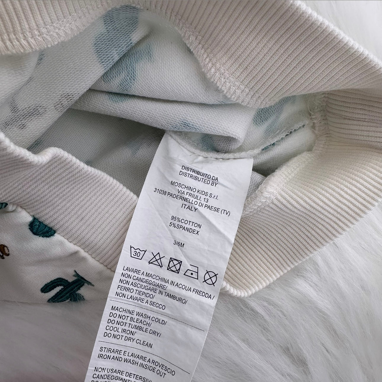 Moschino Boys Shorts Set - 3/6 months