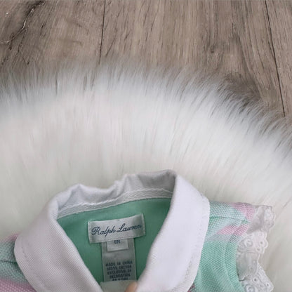 Ralph Lauren Girls Romper - 6M