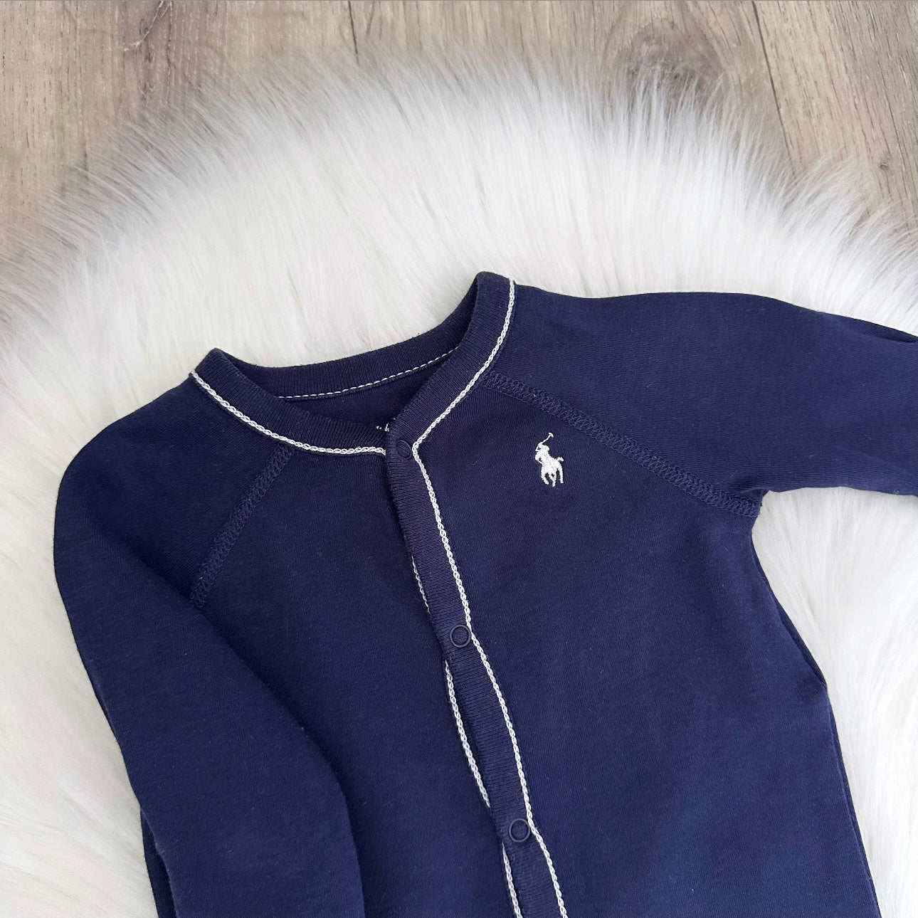 Ralph Lauren Boys Babygrow - Newborn