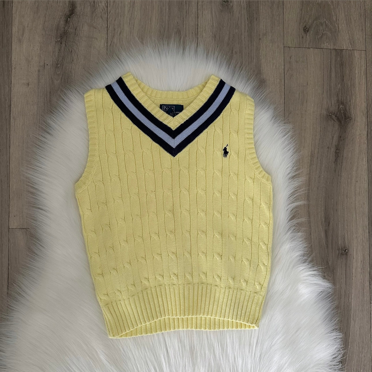 Ralph Lauren Boys Knitted Vest - Age 6