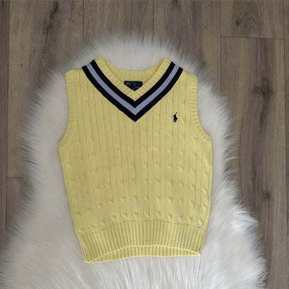 Ralph Lauren Boys Knitted Vest - Age 6