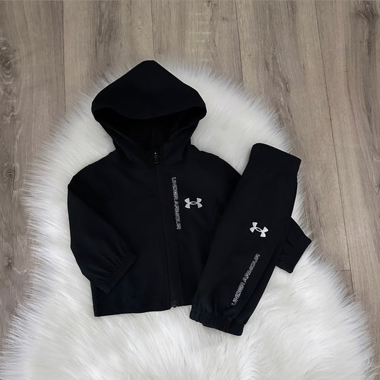 Under Armour Boys Tracksuit - 0/3 months