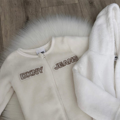 DKNY Unisex Babygrow Robe Set - 3/6 months