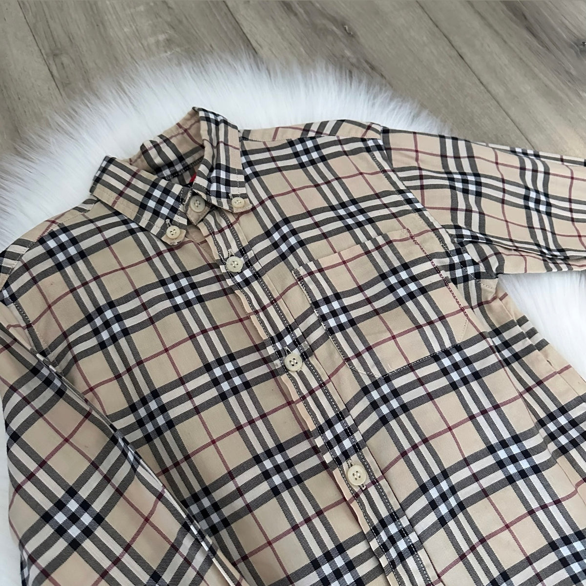 Burberry Vintage Boys Shirt - Age 3
