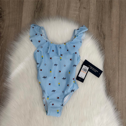 Tommy Hilfiger Girls Swimming Costume - Age 2
