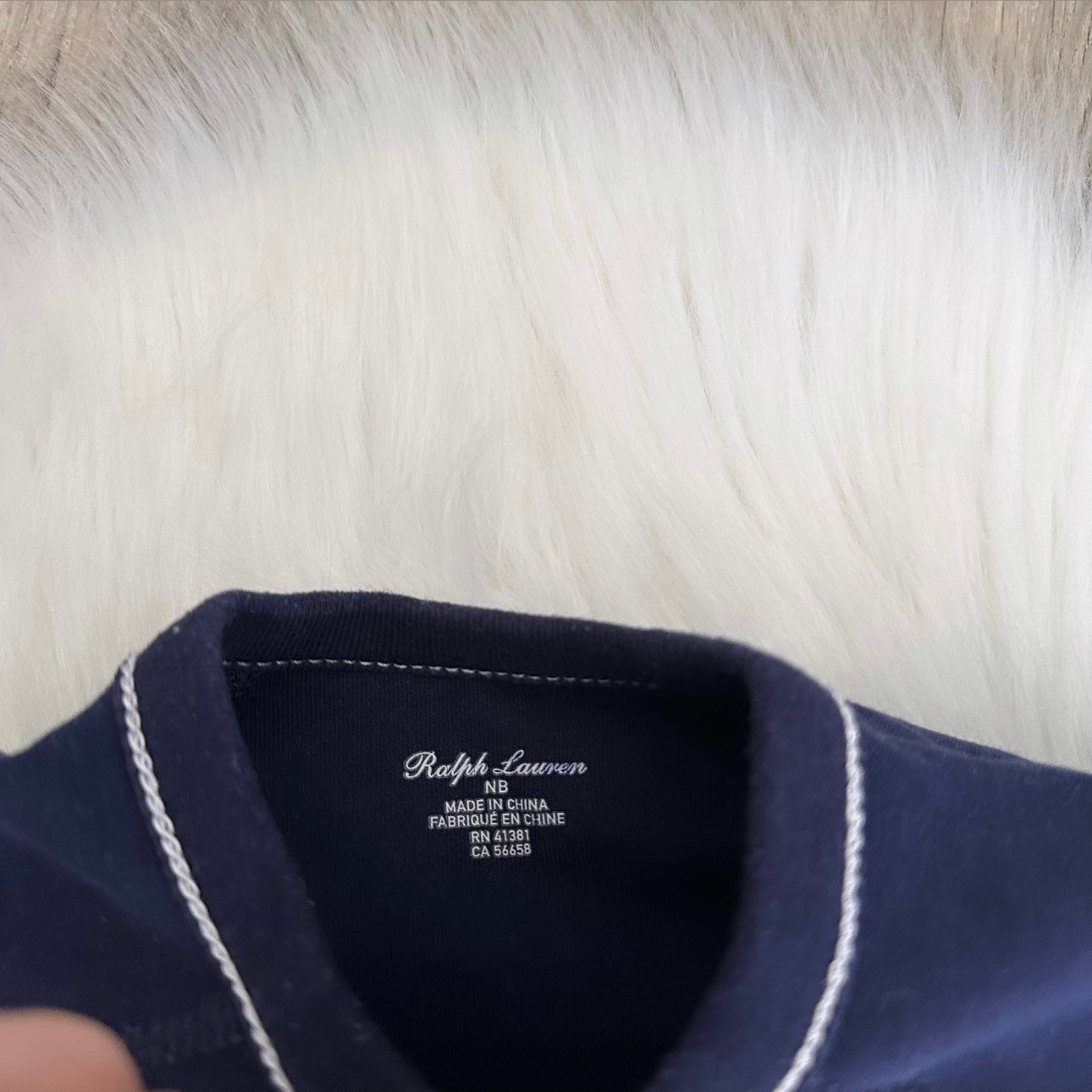 Ralph Lauren Boys Babygrow - Newborn