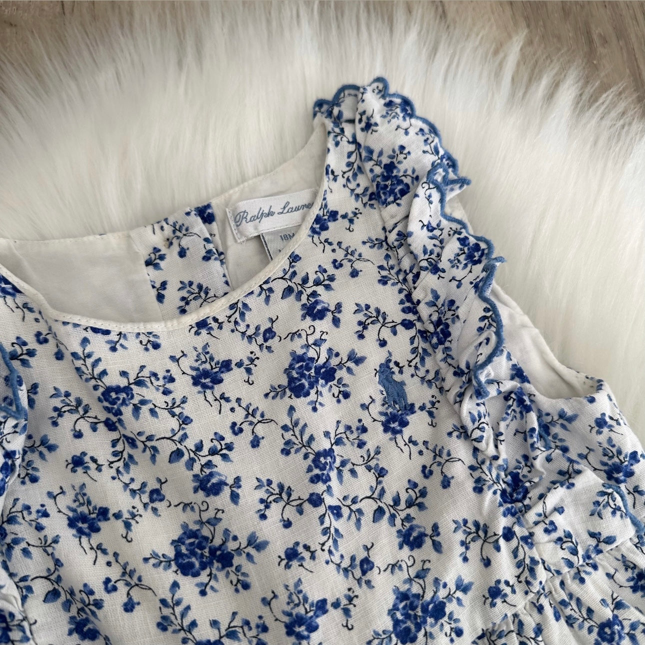 Ralph Lauren Girls Romper - 18M