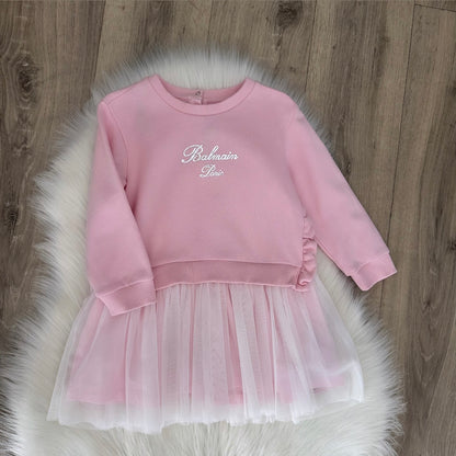 Balmain Girls Dress - 24M