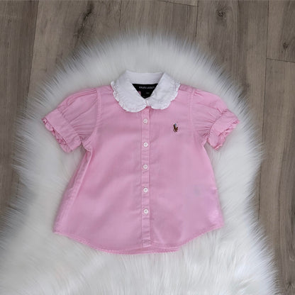 Ralph Lauren Girls Shirt - 9M