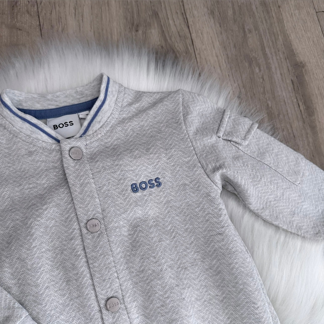 Hugo Boss Boys Babygrow - 9M