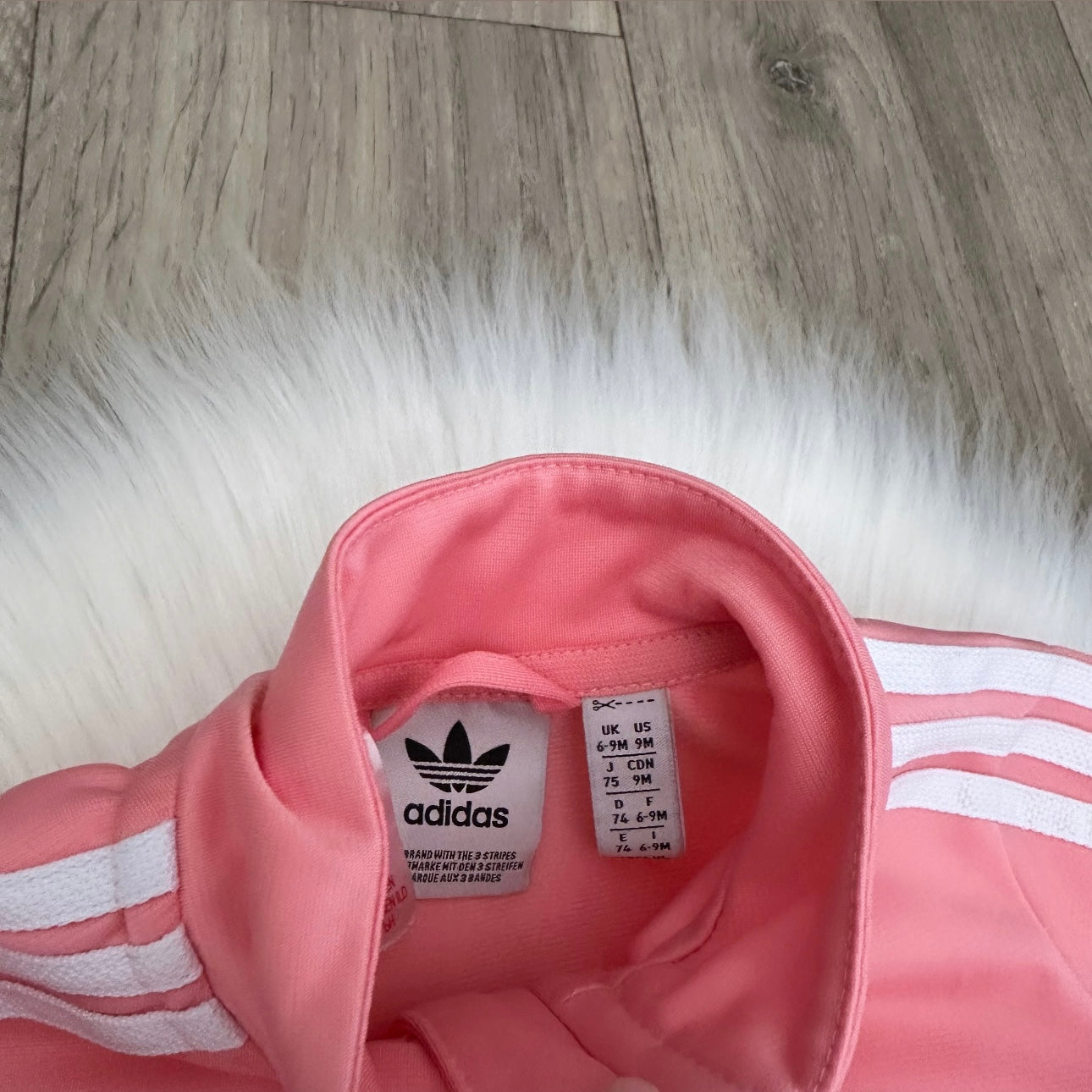 Adidas Originals Girls Tracksuit - 6/9 months